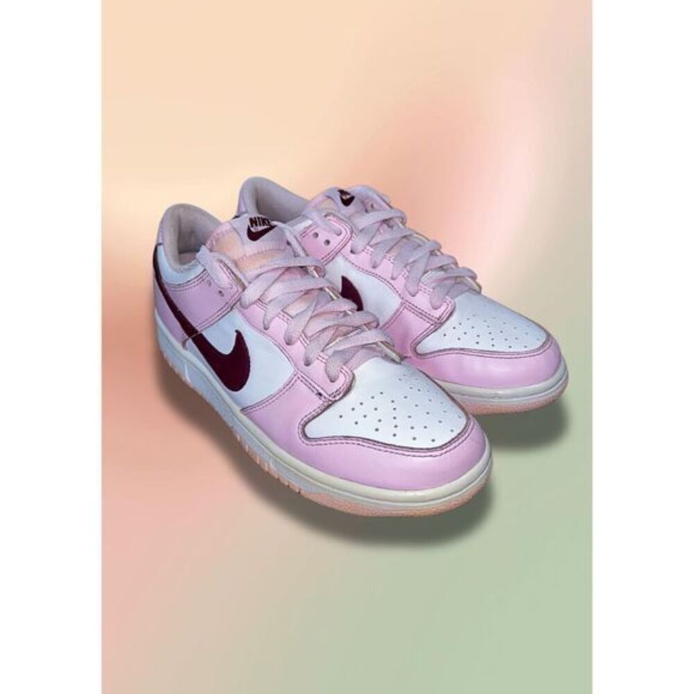 Nike Dunk Low Rose Whisper Red Pink White CW1590-601 GS Youth 7Y Women's 8.5